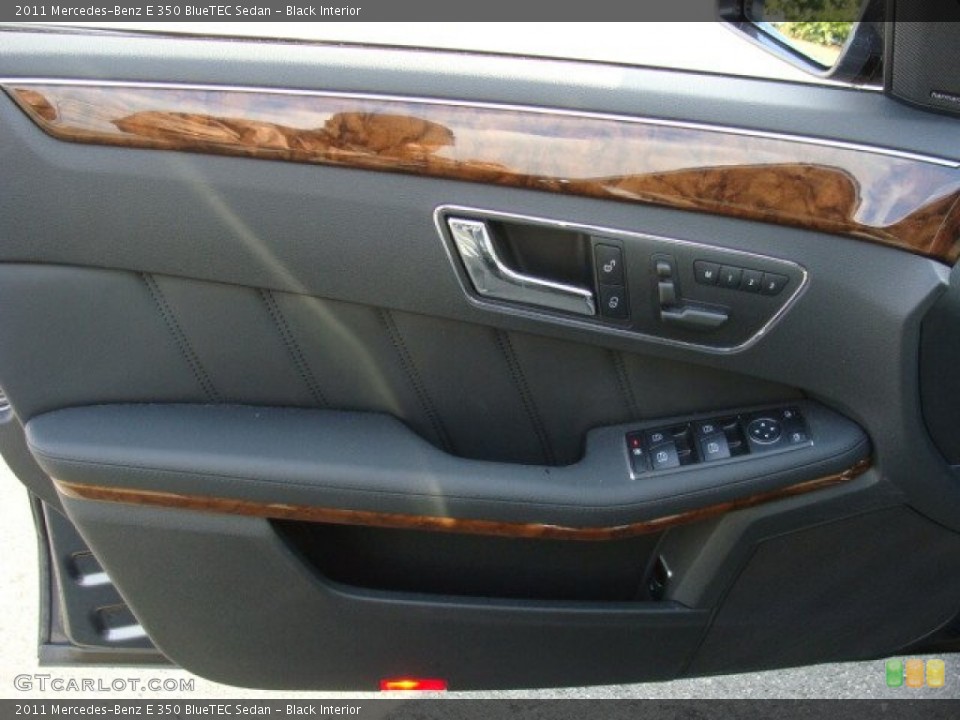 Black Interior Door Panel for the 2011 Mercedes-Benz E 350 BlueTEC Sedan #59176019