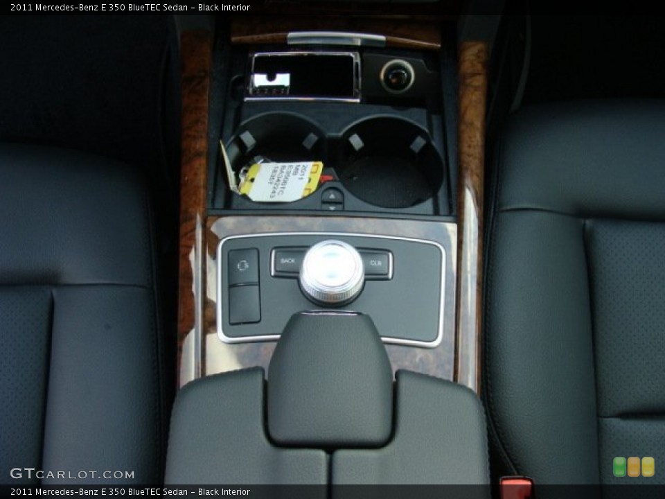 Black Interior Controls for the 2011 Mercedes-Benz E 350 BlueTEC Sedan #59176082