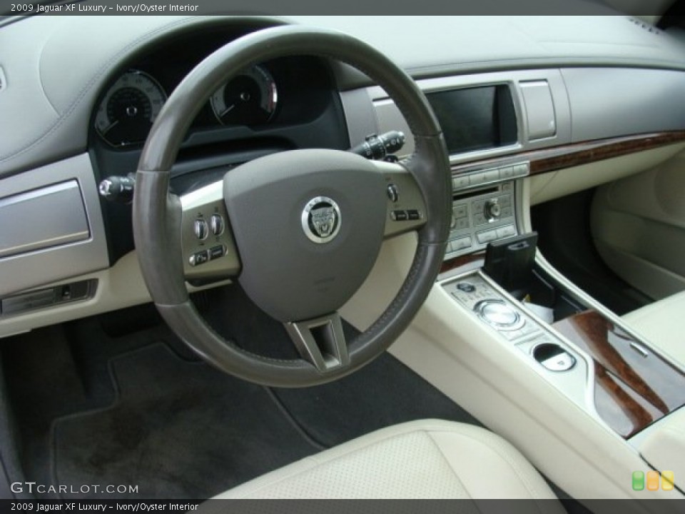 Ivory/Oyster Interior Dashboard for the 2009 Jaguar XF Luxury #59177034