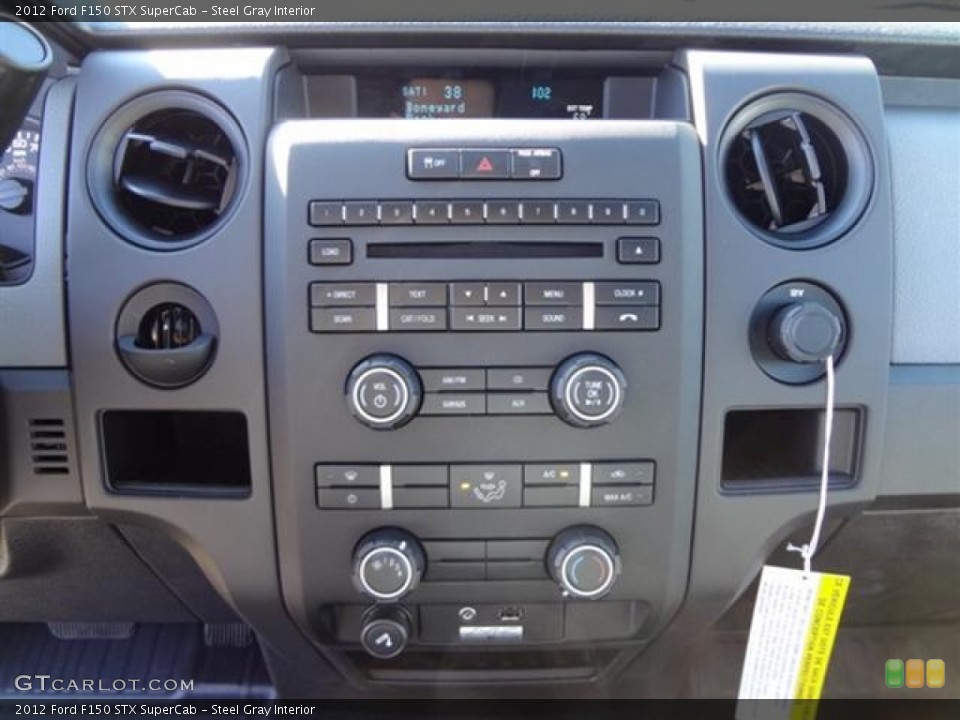 Steel Gray Interior Controls for the 2012 Ford F150 STX SuperCab #59179675