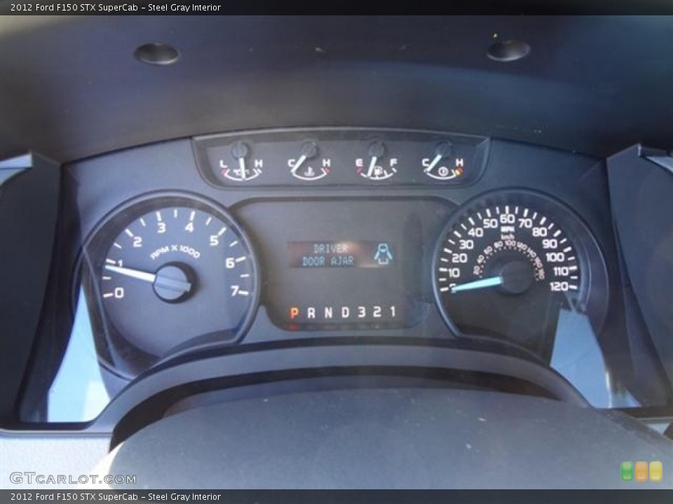 Steel Gray Interior Gauges for the 2012 Ford F150 STX SuperCab #59179691