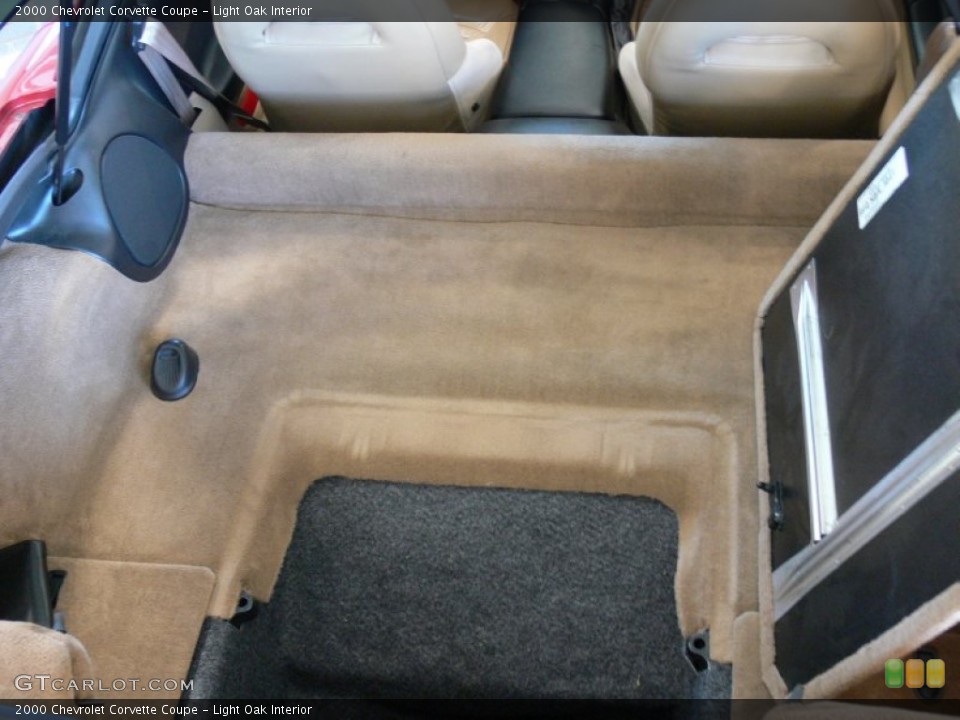 Light Oak Interior Trunk for the 2000 Chevrolet Corvette Coupe #59180363