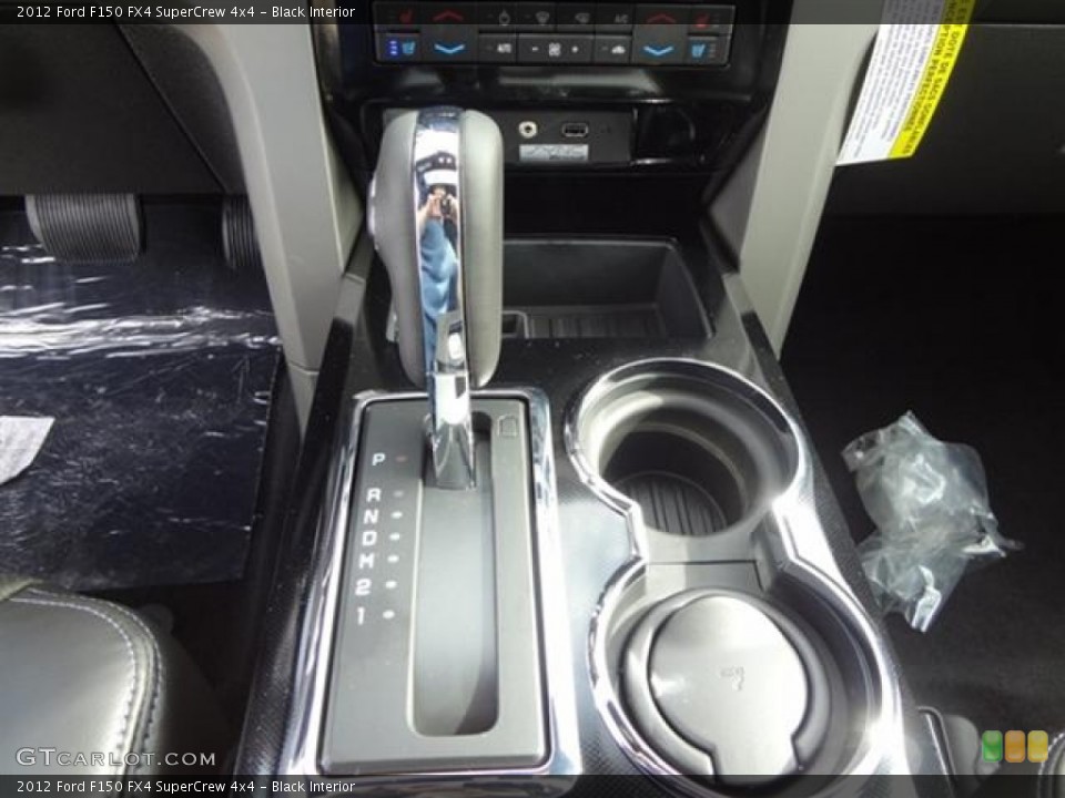 Black Interior Transmission for the 2012 Ford F150 FX4 SuperCrew 4x4 #59181005