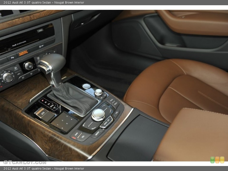 Nougat Brown Interior Transmission for the 2012 Audi A6 3.0T quattro Sedan #59181770