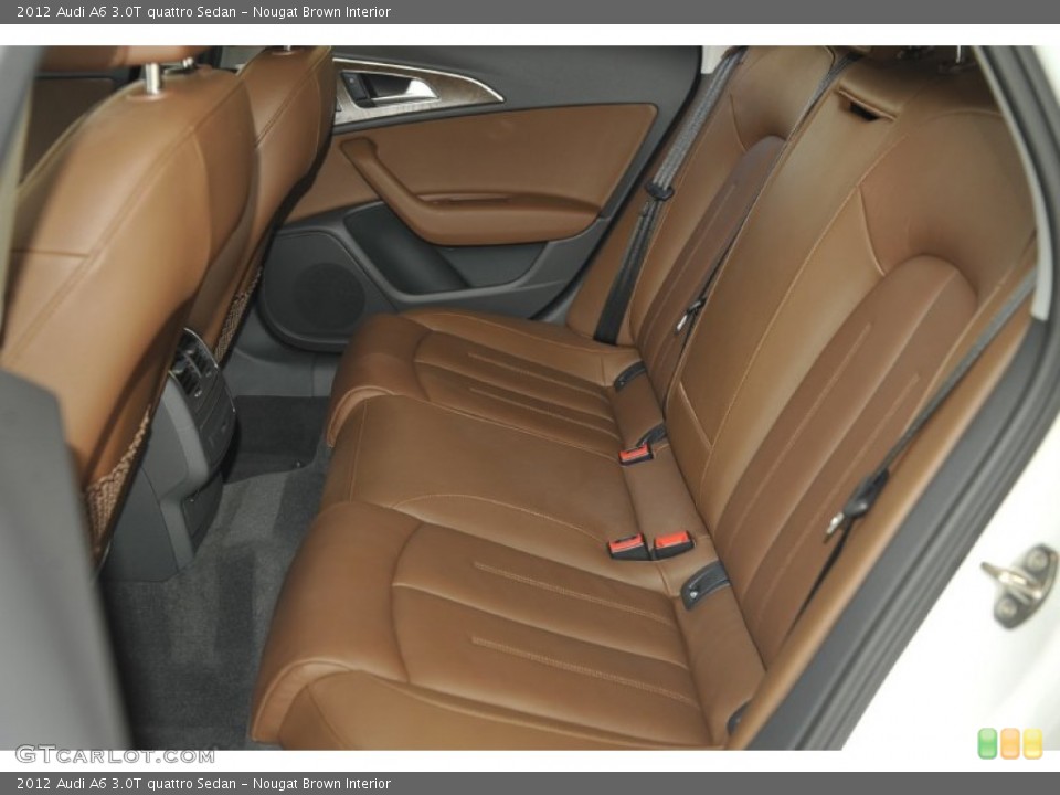 Nougat Brown Interior Photo for the 2012 Audi A6 3.0T quattro Sedan #59181956