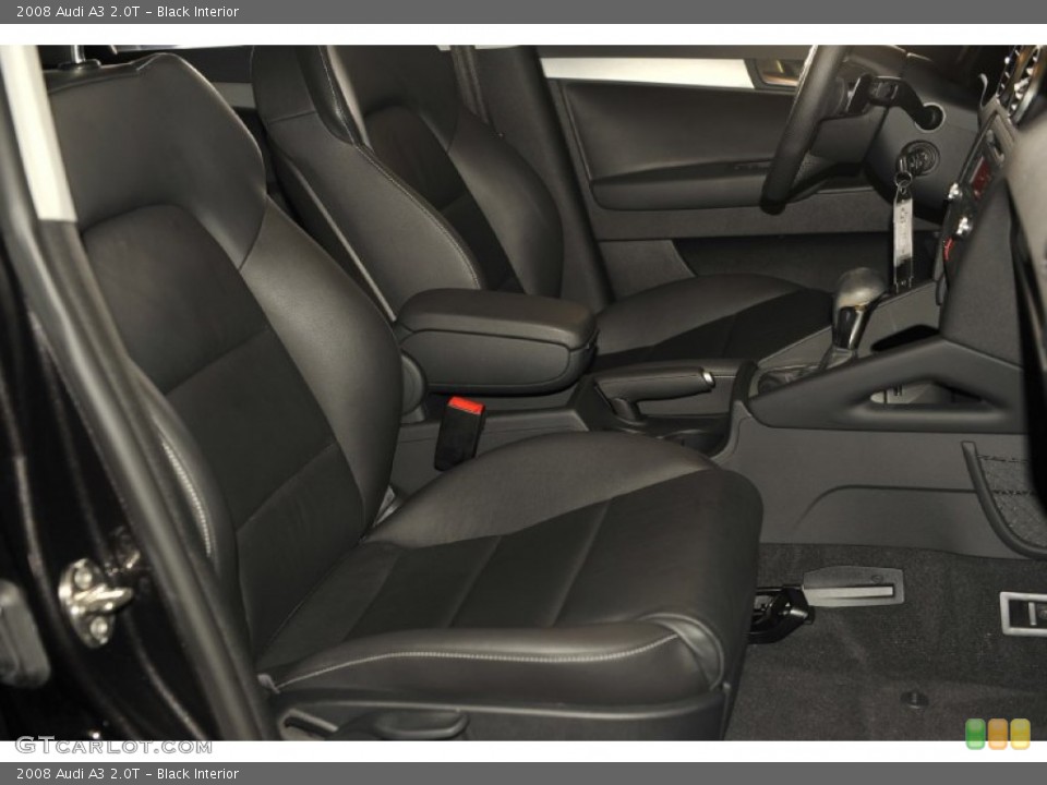 Black Interior Photo for the 2008 Audi A3 2.0T #59182454