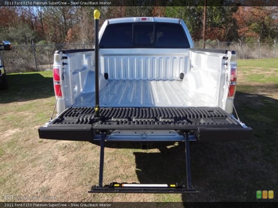 Steel Gray/Black Interior Trunk for the 2011 Ford F150 Platinum SuperCrew #59185409
