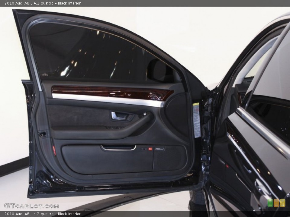 Black Interior Door Panel for the 2010 Audi A8 L 4.2 quattro #59185821