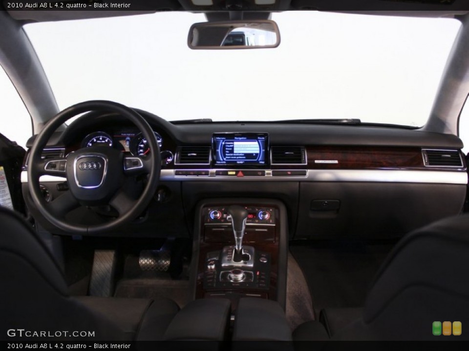 Black Interior Dashboard for the 2010 Audi A8 L 4.2 quattro #59185913