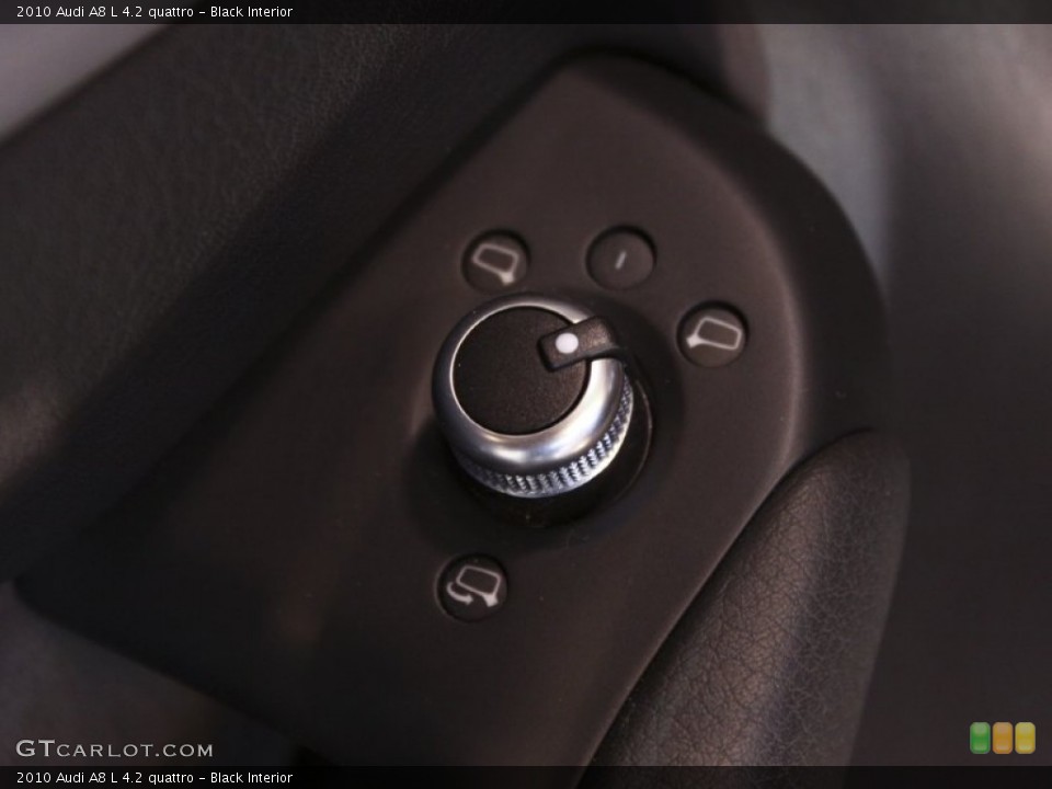 Black Interior Controls for the 2010 Audi A8 L 4.2 quattro #59186225