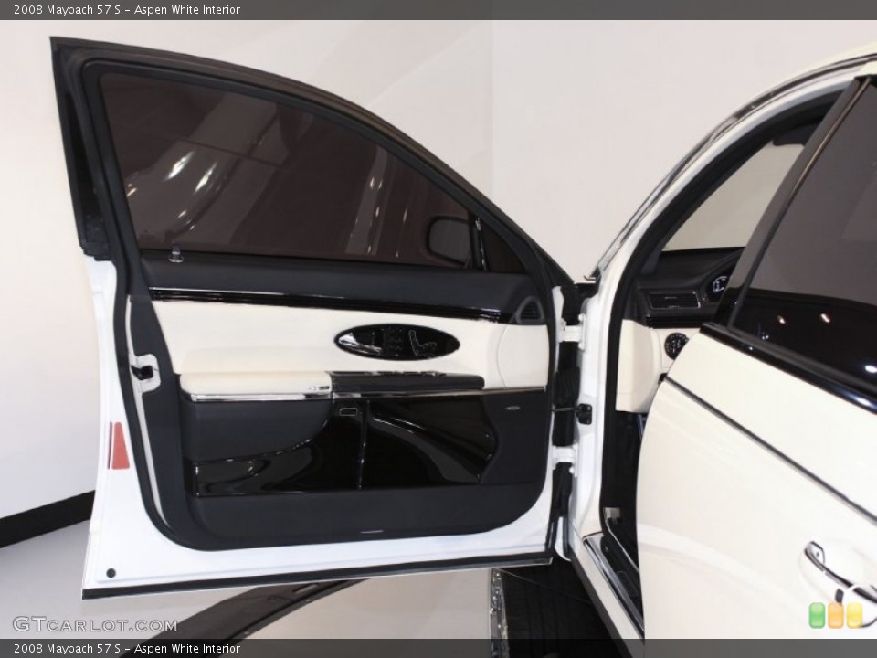 Aspen White Interior Door Panel for the 2008 Maybach 57 S #59186741