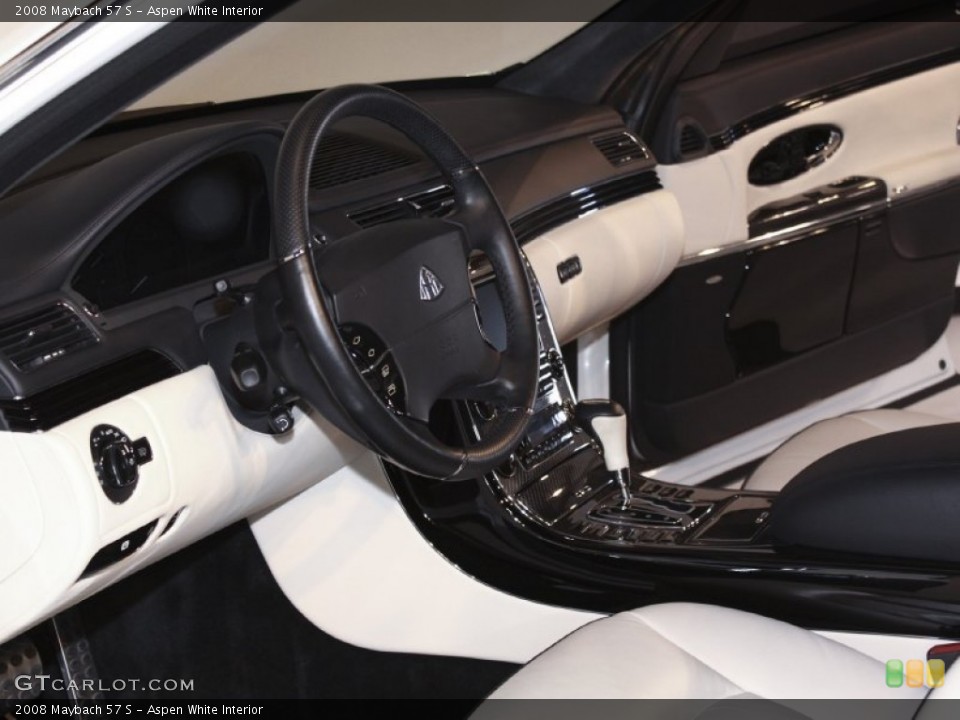 Aspen White Interior Dashboard for the 2008 Maybach 57 S #59186846