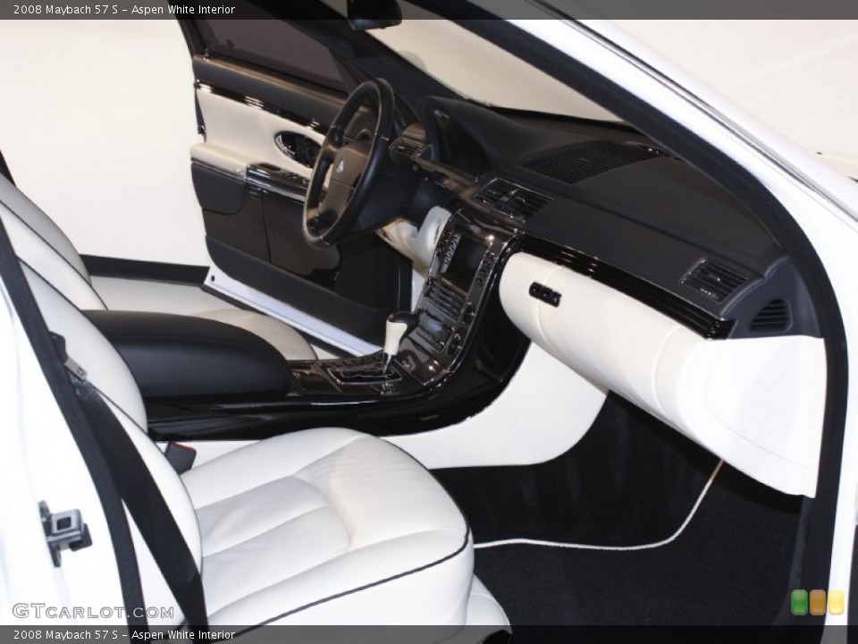 Aspen White Interior Photo for the 2008 Maybach 57 S #59186855