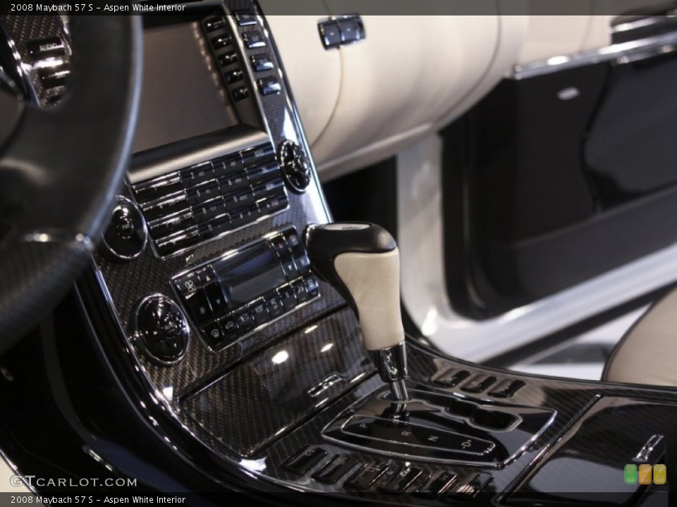 Aspen White Interior Controls for the 2008 Maybach 57 S #59186942