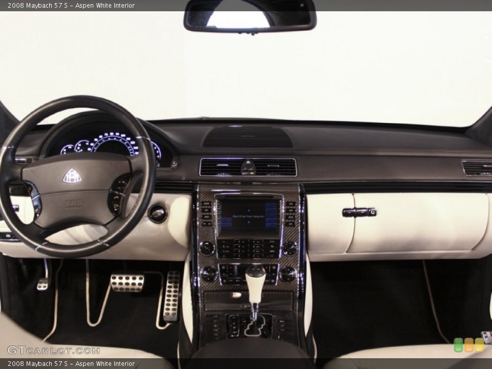 Aspen White Interior Dashboard for the 2008 Maybach 57 S #59187110