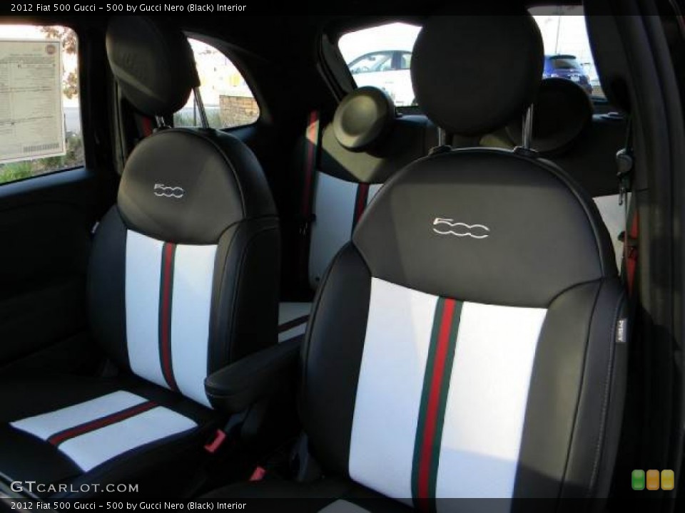 500 by Gucci Nero (Black) Interior Photo for the 2012 Fiat 500 Gucci #59188022