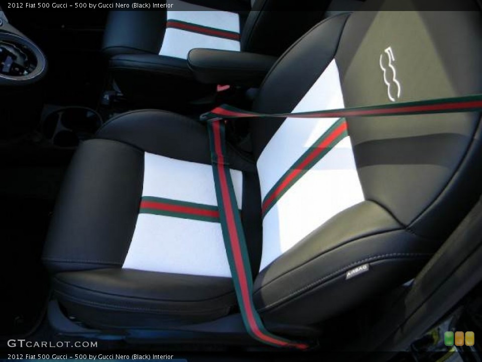 500 by Gucci Nero (Black) Interior Photo for the 2012 Fiat 500 Gucci #59188055