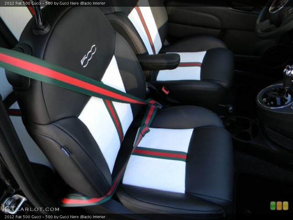 500 by Gucci Nero (Black) Interior Photo for the 2012 Fiat 500 Gucci #59188106