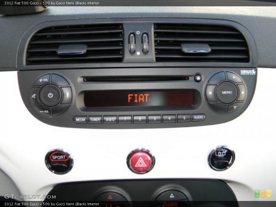 500 by Gucci Nero (Black) Interior Audio System for the 2012 Fiat 500 Gucci #59188166
