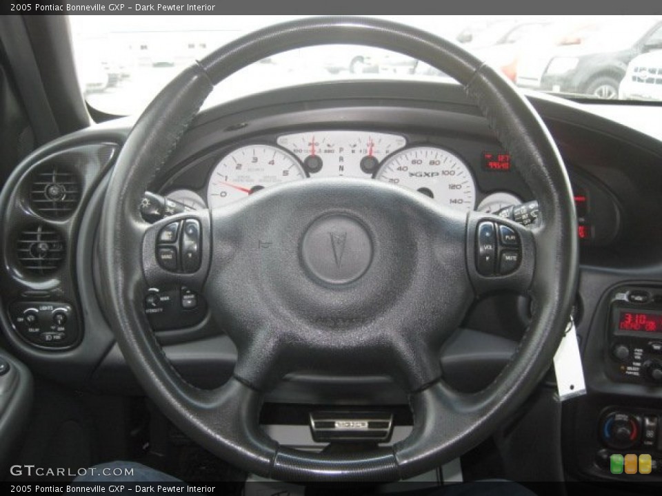 Dark Pewter Interior Steering Wheel for the 2005 Pontiac Bonneville GXP #59188634