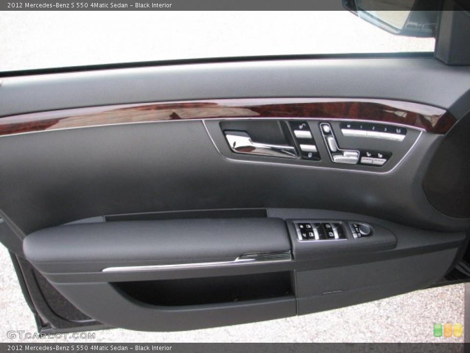 Black Interior Door Panel for the 2012 Mercedes-Benz S 550 4Matic Sedan #59189792