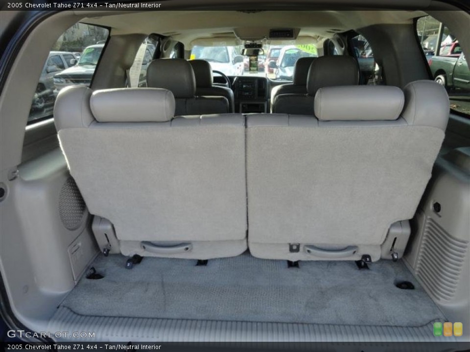 Tan/Neutral Interior Trunk for the 2005 Chevrolet Tahoe Z71 4x4 #59192025