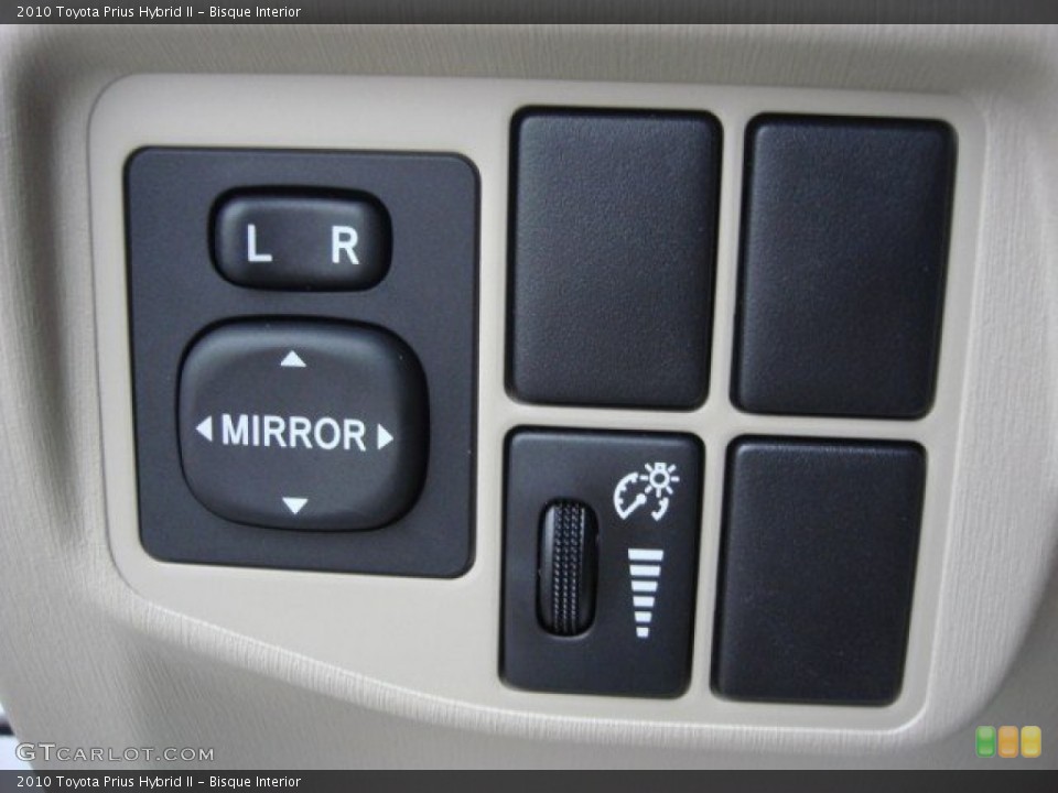 Bisque Interior Controls for the 2010 Toyota Prius Hybrid II #59192867