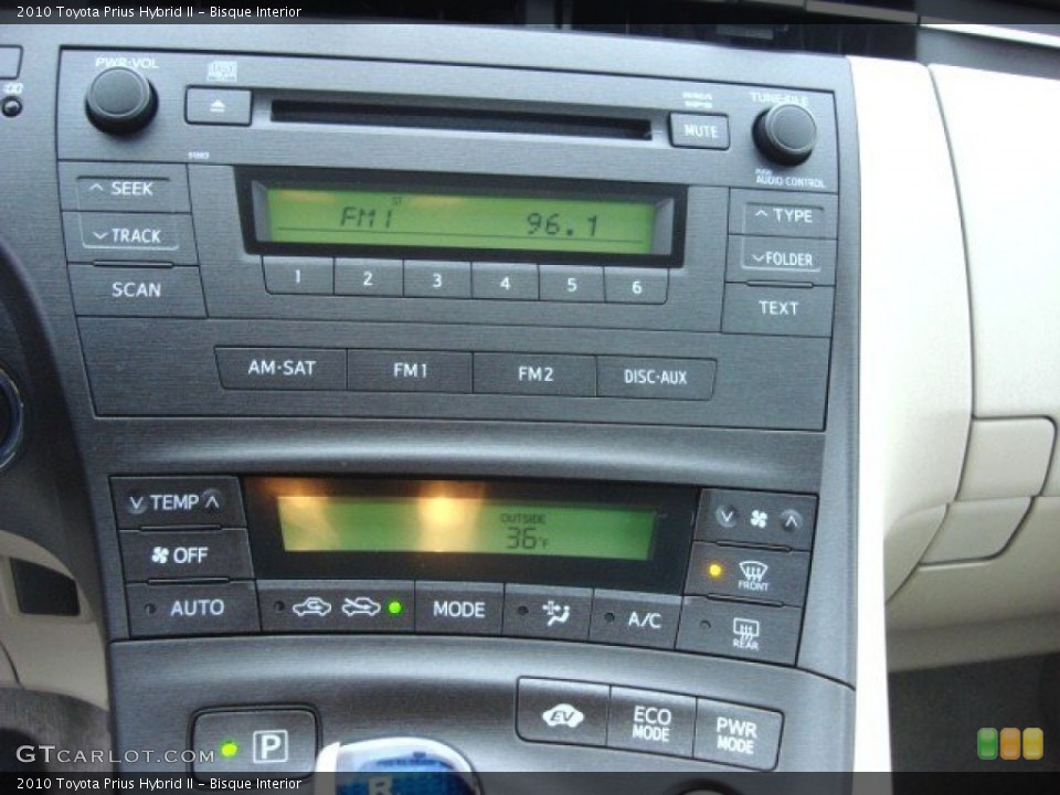 Bisque Interior Audio System for the 2010 Toyota Prius Hybrid II #59192882