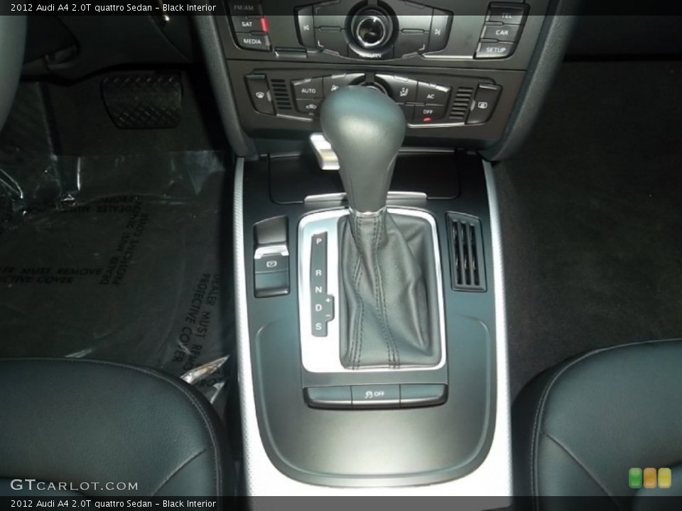 Black Interior Transmission for the 2012 Audi A4 2.0T quattro Sedan #59195930