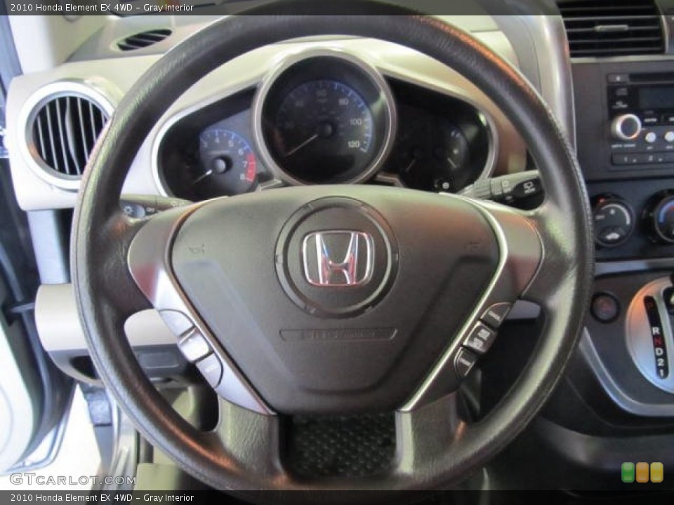 Gray Interior Steering Wheel for the 2010 Honda Element EX 4WD #59197737