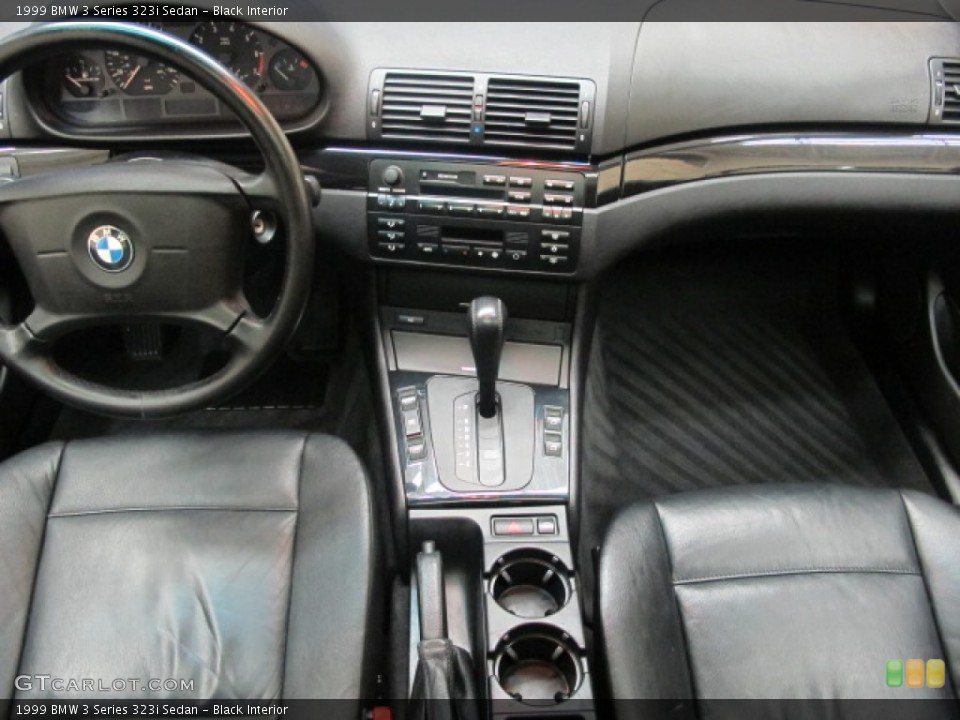Black Interior Dashboard for the 1999 BMW 3 Series 323i Sedan #59201447
