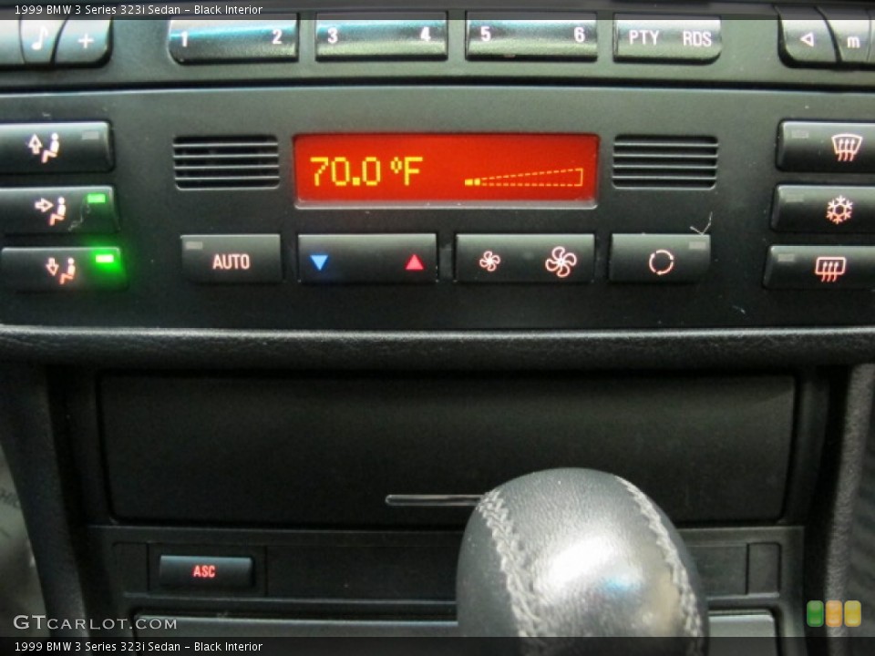 Black Interior Controls for the 1999 BMW 3 Series 323i Sedan #59201492