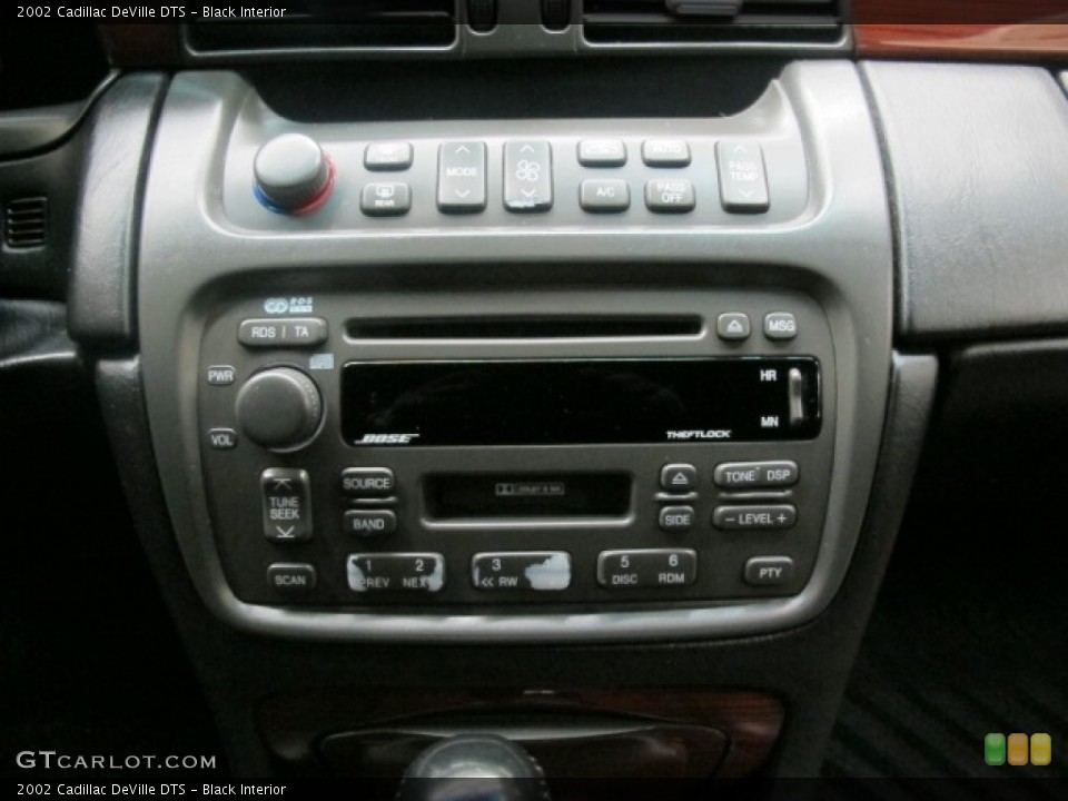 Black Interior Controls for the 2002 Cadillac DeVille DTS #59204222
