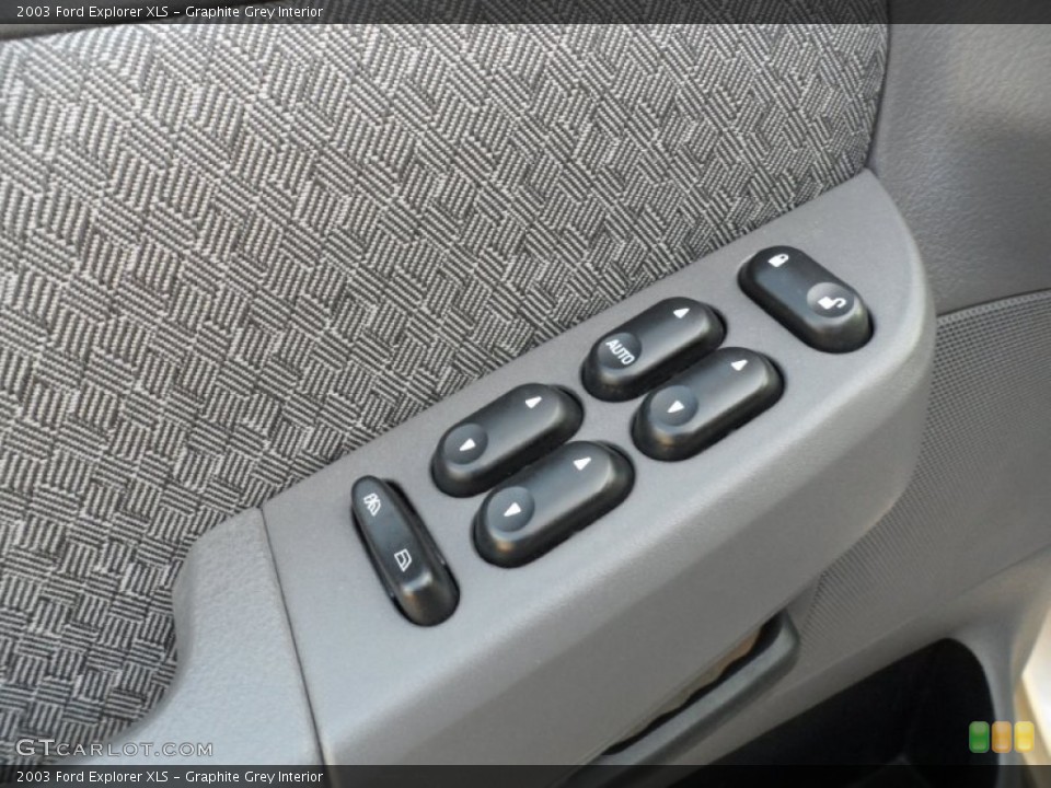Graphite Grey Interior Controls for the 2003 Ford Explorer XLS #59205440
