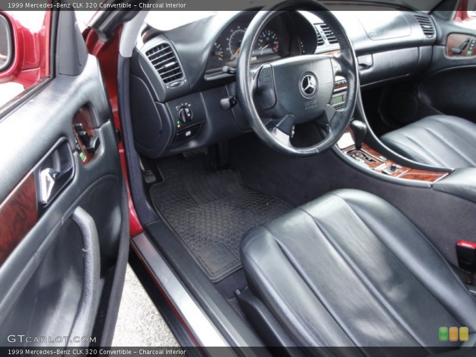 Charcoal Interior Photo for the 1999 Mercedes-Benz CLK 320 Convertible #59206592