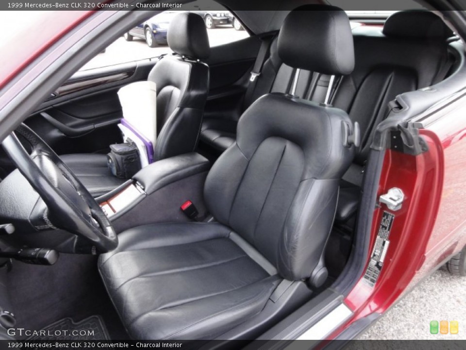 Charcoal Interior Photo for the 1999 Mercedes-Benz CLK 320 Convertible #59206629