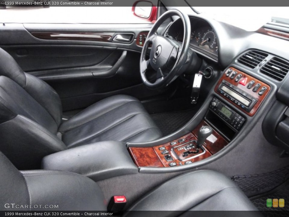 Charcoal Interior Photo for the 1999 Mercedes-Benz CLK 320 Convertible #59206649