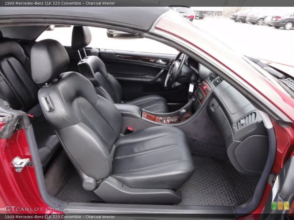 Charcoal Interior Photo for the 1999 Mercedes-Benz CLK 320 Convertible #59206658
