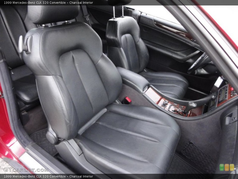 Charcoal Interior Photo for the 1999 Mercedes-Benz CLK 320 Convertible #59206667