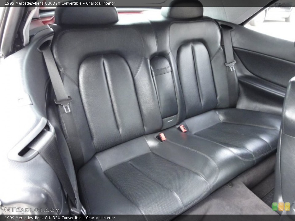 Charcoal Interior Photo for the 1999 Mercedes-Benz CLK 320 Convertible #59206676