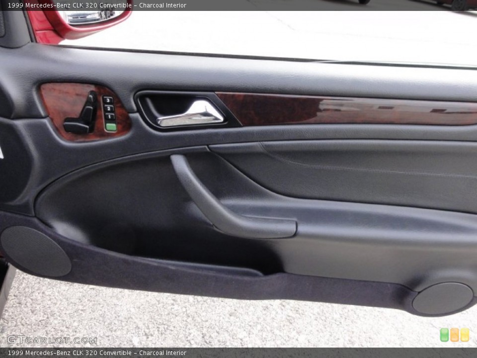 Charcoal Interior Door Panel for the 1999 Mercedes-Benz CLK 320 Convertible #59206685