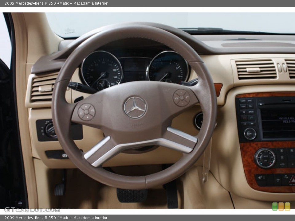Macadamia Interior Steering Wheel for the 2009 Mercedes-Benz R 350 4Matic #59206799