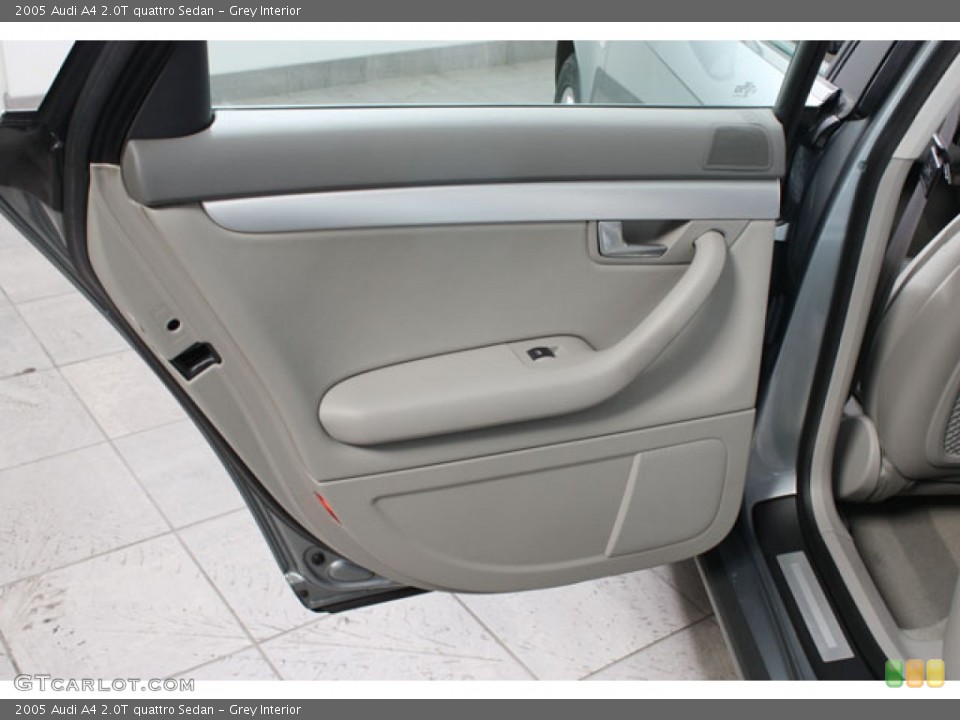 Grey Interior Door Panel for the 2005 Audi A4 2.0T quattro Sedan #59207159