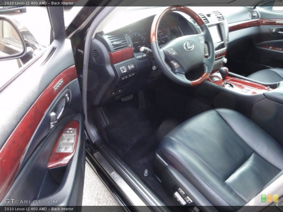Black Interior Photo for the 2010 Lexus LS 460 AWD #59208896