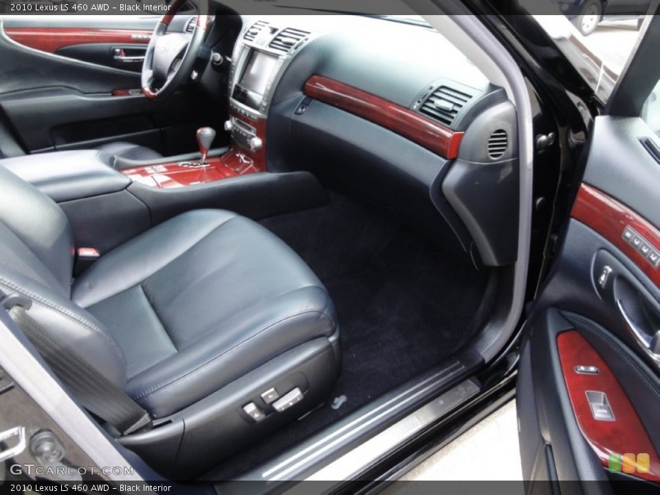 Black Interior Photo for the 2010 Lexus LS 460 AWD #59208938