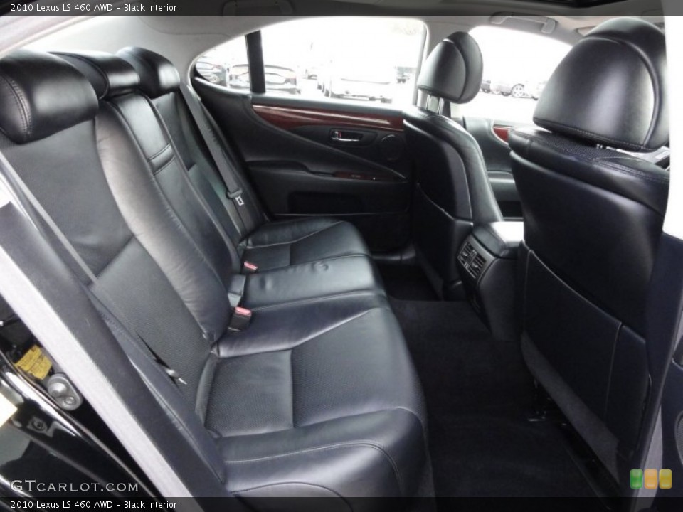 Black Interior Photo for the 2010 Lexus LS 460 AWD #59209004