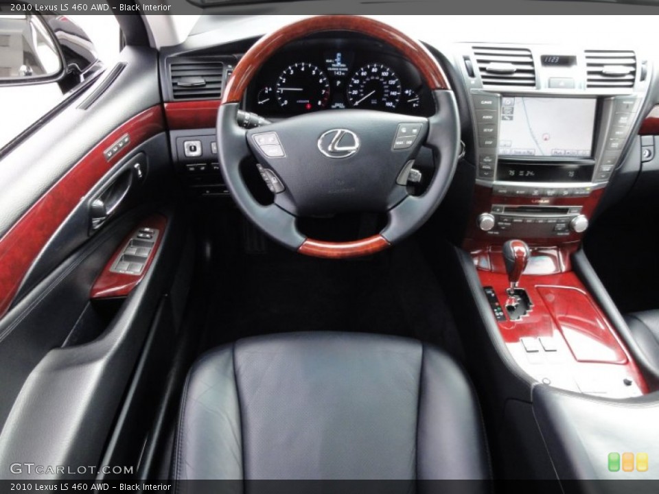 Black Interior Dashboard for the 2010 Lexus LS 460 AWD #59209049