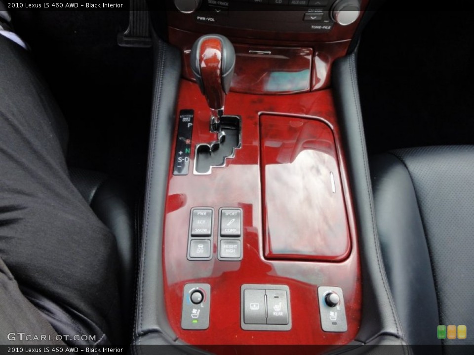 Black Interior Transmission for the 2010 Lexus LS 460 AWD #59209175
