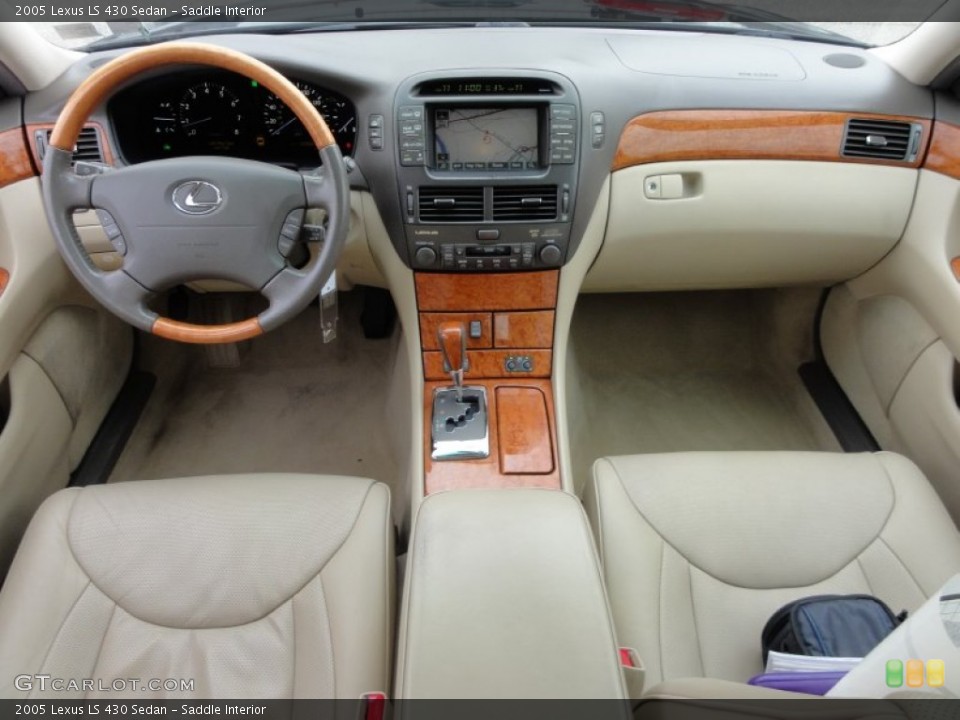 Saddle Interior Dashboard for the 2005 Lexus LS 430 Sedan #59211413
