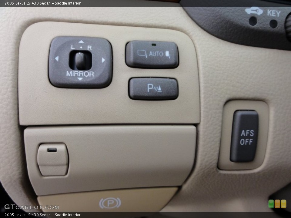 Saddle Interior Controls for the 2005 Lexus LS 430 Sedan #59211623